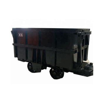 MCC Single-side Curved Rail Dumping Mine Car