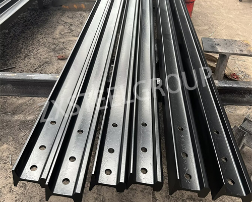 Zongxiang export a batch of 15kg steel rail to Malaysia